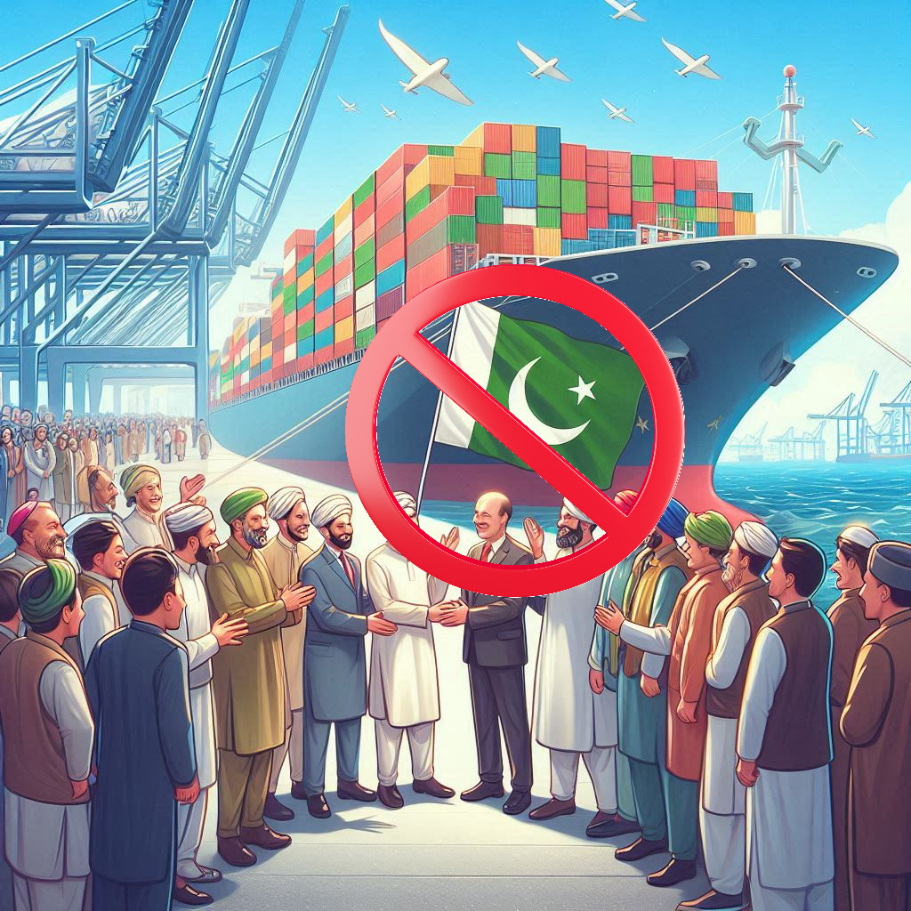 pakistani ships banned